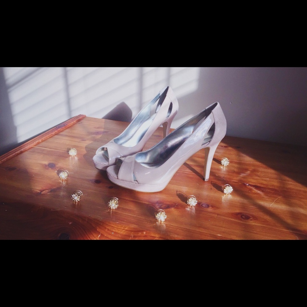 Nude Alfani heels size 8.5